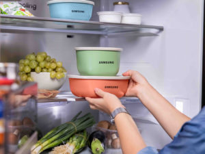 Nachhaltige Frischhalteboxen für die Samsung Bespoke Küche