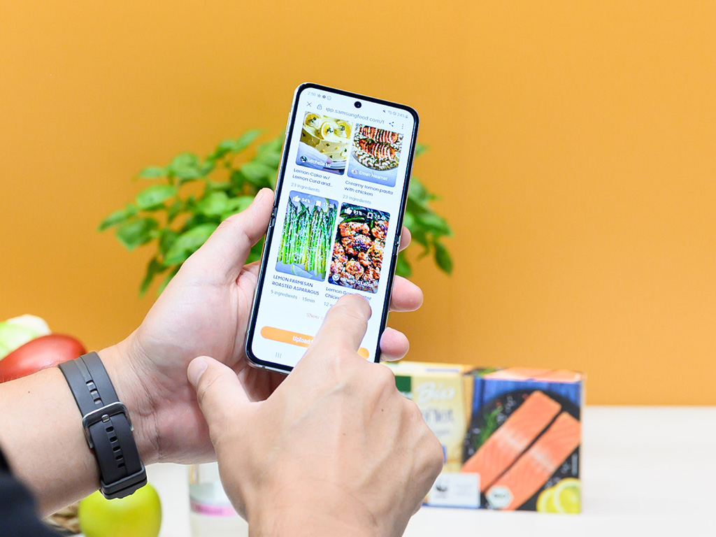 Samsung Electronics startet mit der KI gestützten App Samsung Food