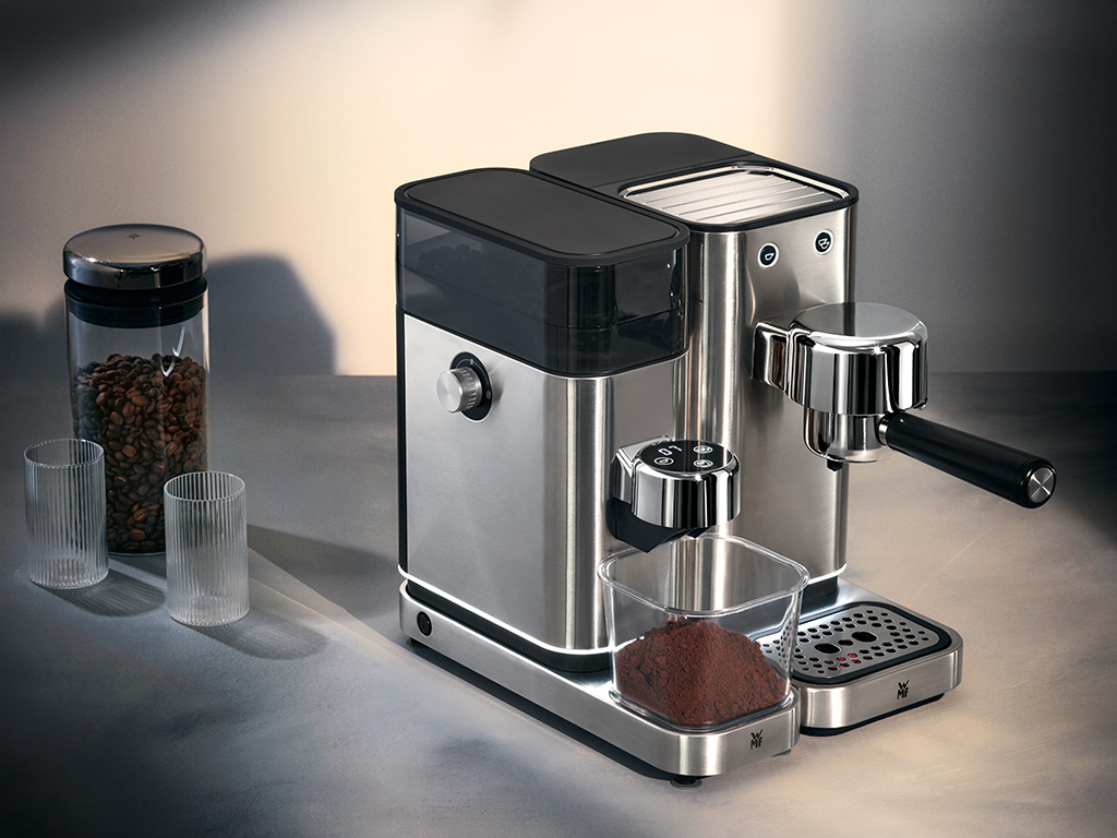 Präzise Kaffee Mahlen mit der WMF Espressomühle