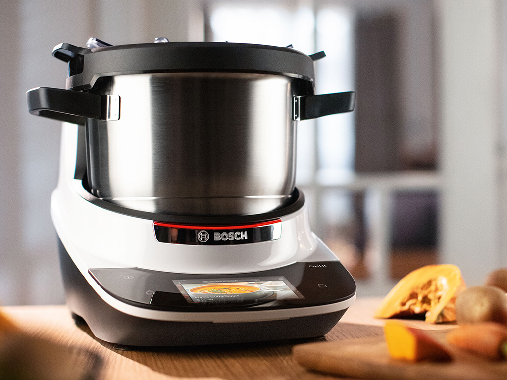 Cookit von Bosch ist beste Küchenmaschine mit Kochfunktion bei Stiftung Warentest