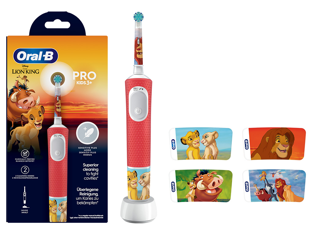 Oral-B bringt neue Kinderzahnbürste mit beliebten Disney-Motiven