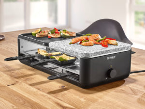 Genuss mit den SEVERIN Black Line Lite Raclette-Grills