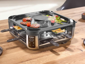 Gesellige Abende mit dem Smokeless Raclette SEVENTO von SEVERIN