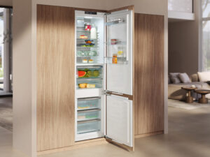 Große Kühl-Gefrier-Kombination für den Einbau von Miele