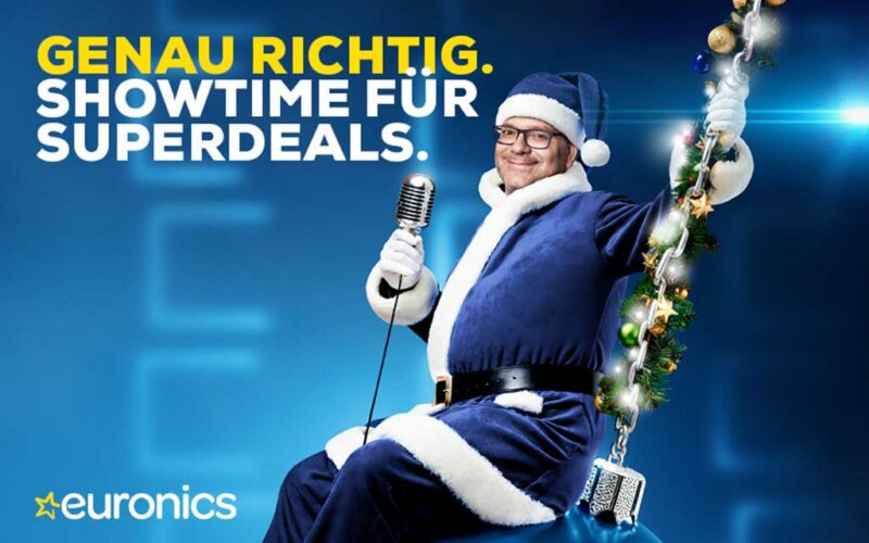 Euronics Weihnachtskampagne mit Elton.