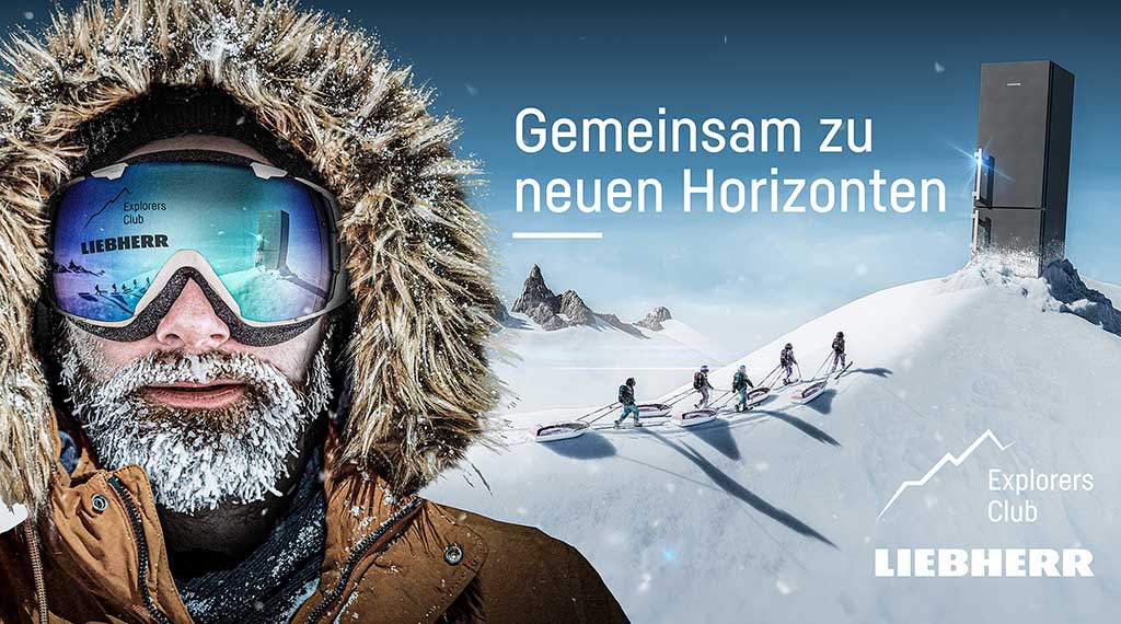 Gemeinsam auf zu neuen Horizonten. Da Liebherr-Schungsprogramm 2026