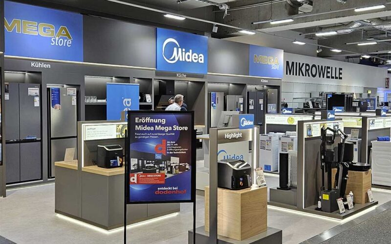 Midea Megastore bei dodenhof in Posthausen