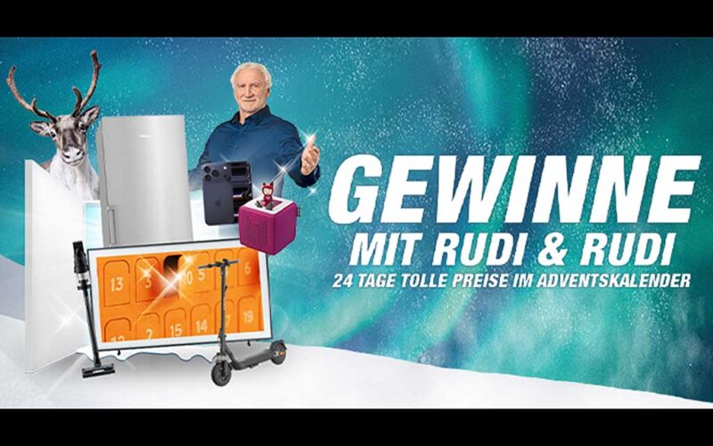 expert Weihnachts-Kampagne mit Rudi Völler