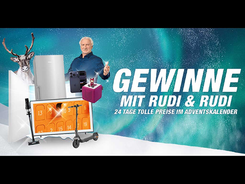expert Weihnachts-Kampagne mit Rudi Völler