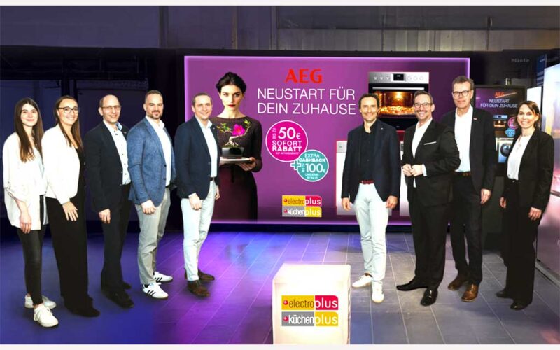 AEG und electroplus starten gemeinsame Marketingskampagne