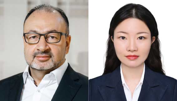 Neue Geschäftsführung Hisense Gorenje Sühel Semerci und Fang Tao,.