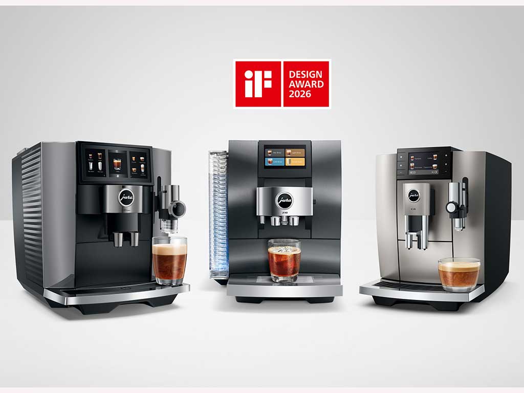 IF Award für drei Jura Kaffeevollautomaten