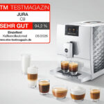 JURA C9 Kaffeevollautomat Testsierbei ETM