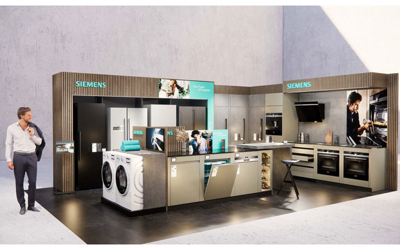 Siemens bietet dem Handel ein neues modaleres Shop-in-Shop System