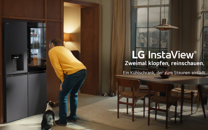 LG Home Appliance feiert Instaview mit neuem TV-Spot