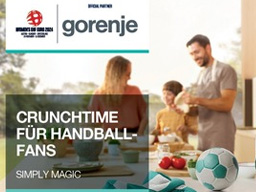 Gorenje ist erstmals offizieller Partner der Women’s EHF EURO 2024