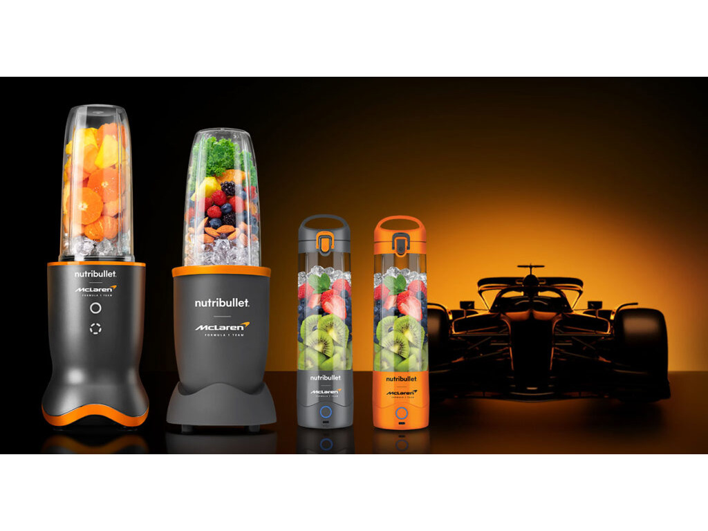 nutribullet und McLaren Formula 1 Team präsentieren exklusive Blender-Kollektion