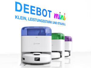 DEEBOT mini von Ecovacs in neuem Design