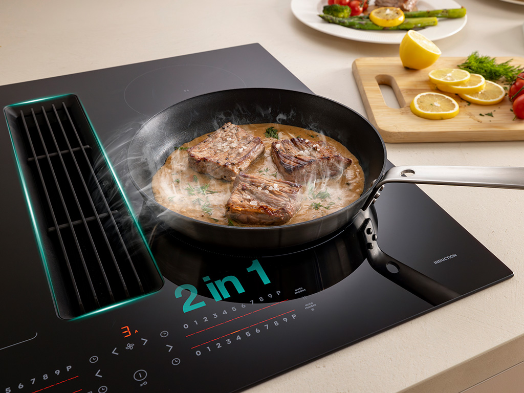 Gorenje setzt neue Maßstäbe mit Kochfeldabzug
