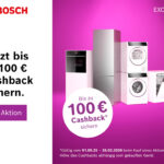 Bosch EXCLUSIV Aktion mit Cashback-Aktion