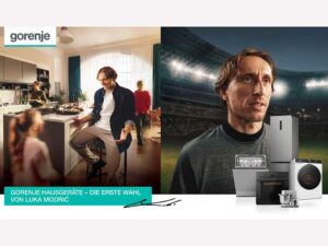 Fussballstar Luka Modrić ist Markenbotschafter für Gorenje