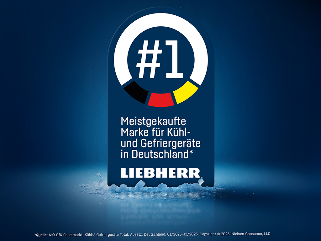 Liebherr die Nummer 1 bei Kühlgeräten.