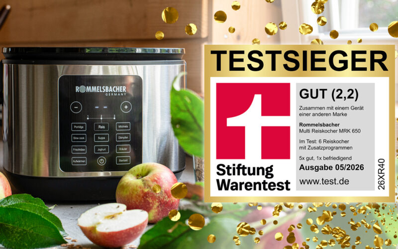 StiWa-Testsieg für Rommelsbacher Reiskocher