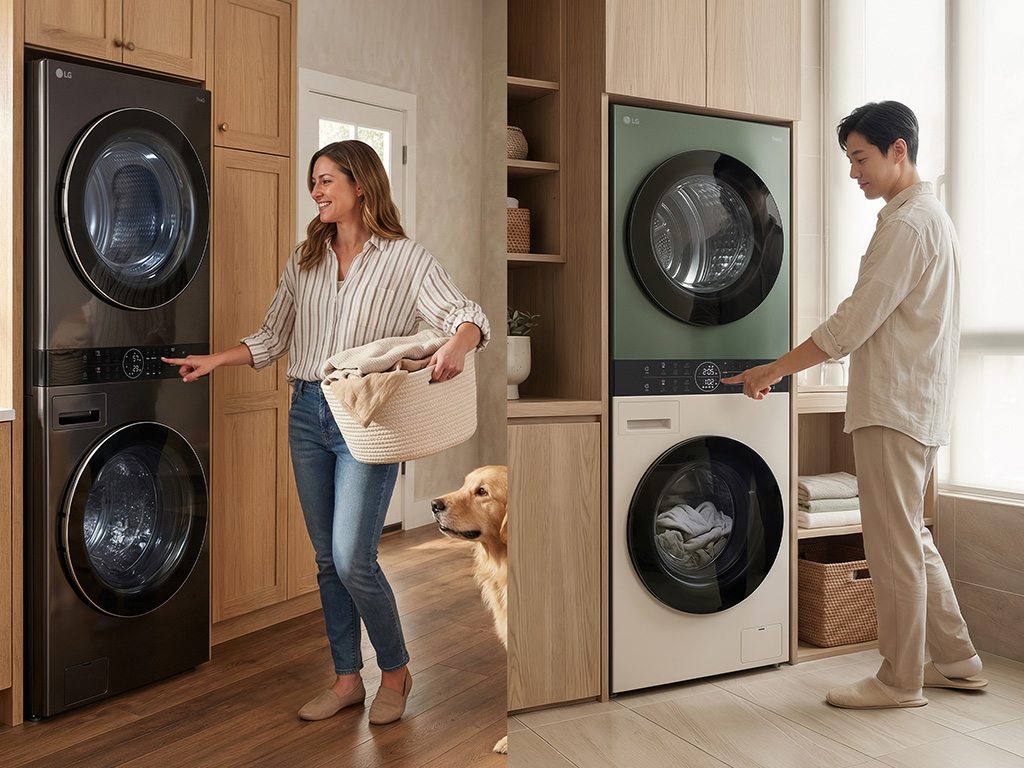 LG WashTower jetzt in neuen Farben erhältlich