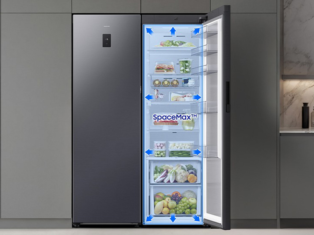 Samsung setzt auf automatische Türöffnung bei Kühl- und Gefriergeräten