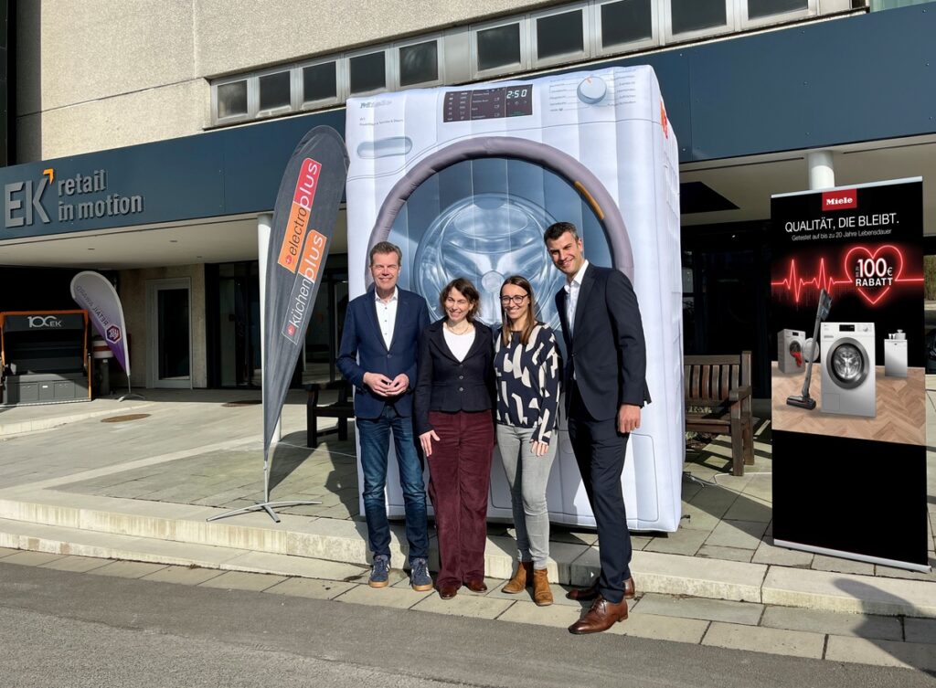 electroplus küchenplus und Miele steigern Frequenz und Umsatz im Fachhandel