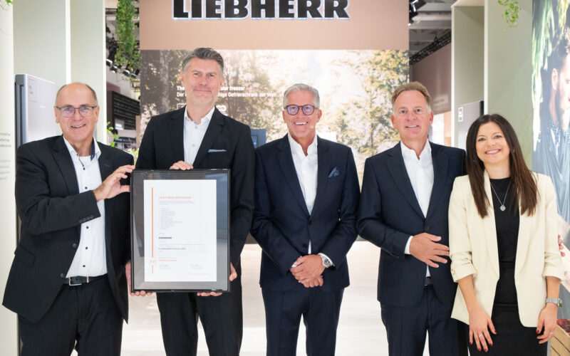 Liebherr wieder Fachhandelsmarke Nr. 1